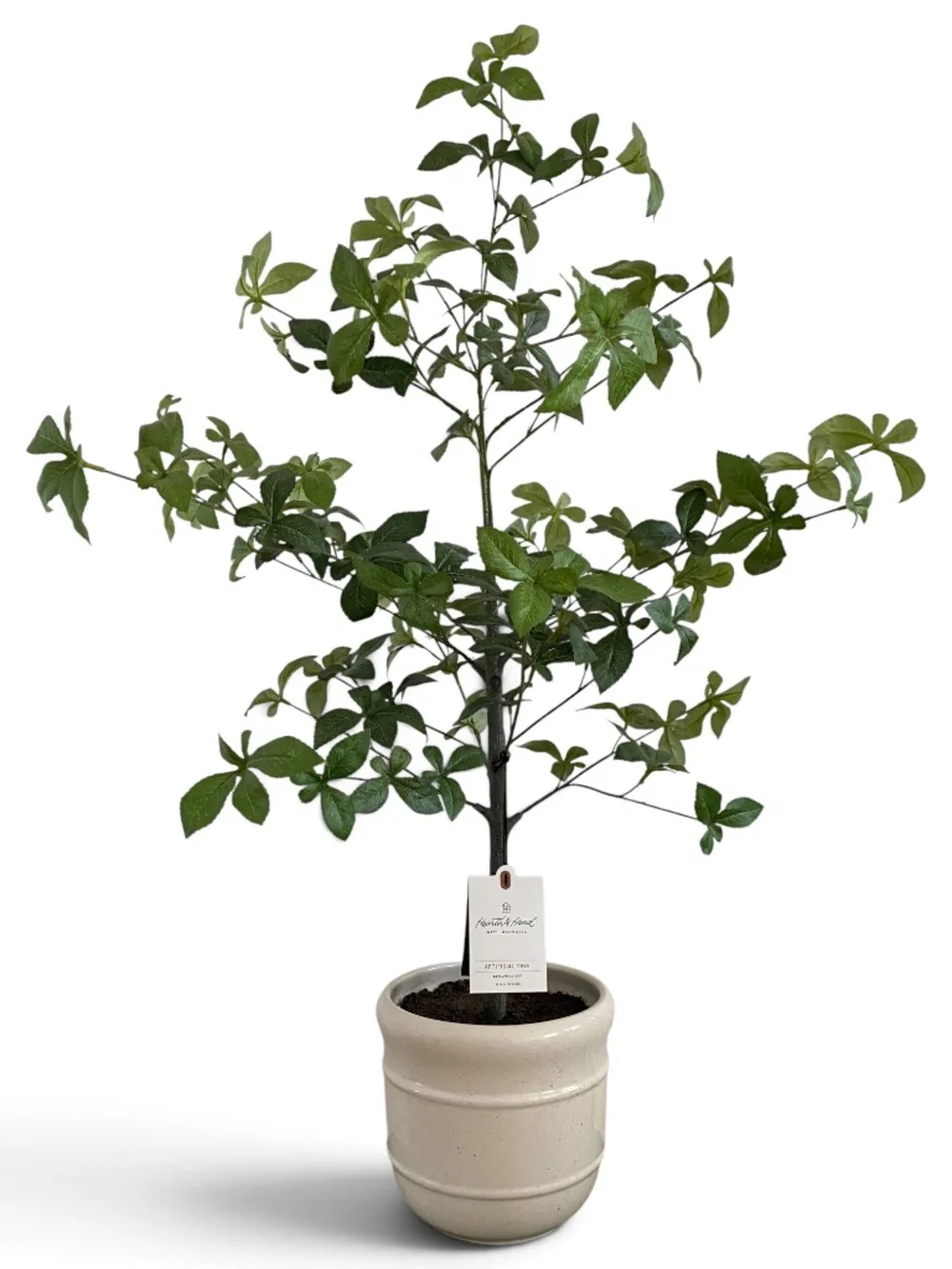 Hearth & Hand With Magnolia Faux Potted Gypsophila Leaf Tree 33